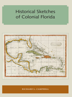 cover image of Historical Sketches of Colonial Florida